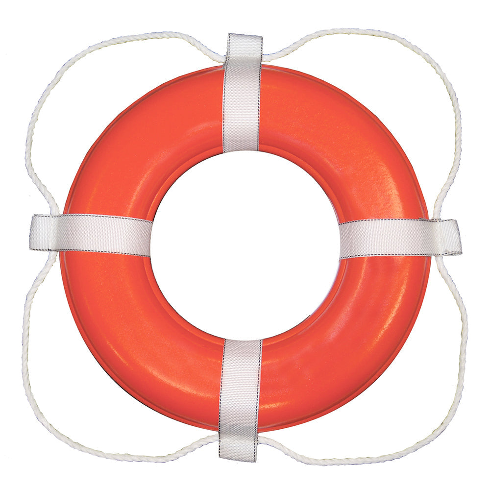 Taylor Made Foam Ring Buoy - 20" - Orange w/White Grab Line [363] - Premium Personal Flotation Devices from Taylor Made - Just $69.99! 