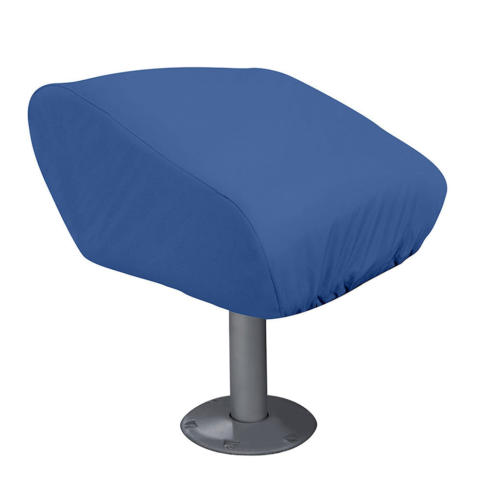 Taylor Made Folding Pedestal Boat Seat Cover - Rip/Stop Polyester Navy [80220] - Premium Winter Covers from Taylor Made - Just $30.99! 