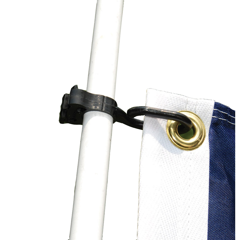 Taylor Made Charlevoix Burgee and Antenna Cli (Pair) [57925] - Premium Accessories from Taylor Made - Just $9.99! 