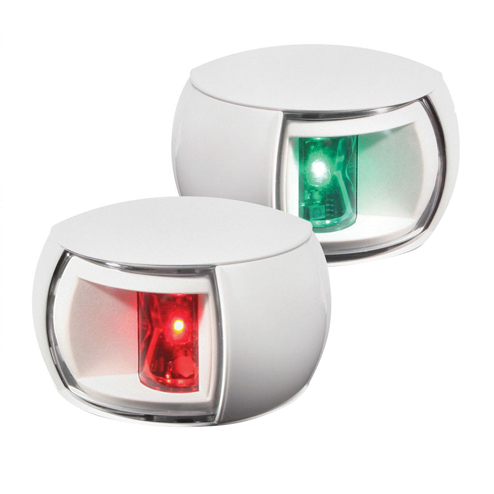 Hella Marine NaviLED Port & Starboard Pair - 2nm - Clear Lens/White Housing [980520911] - Premium Navigation Lights from Hella Marine - Just $154.99! 