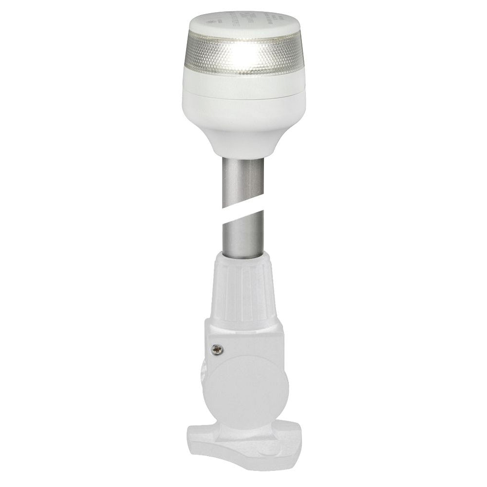 Hella Marine NaviLED 360 Compact All Round Lamp - 2nm - 12" Fold Down Base - White [980960311] - Premium Navigation Lights from Hella Marine - Just $122.99! 