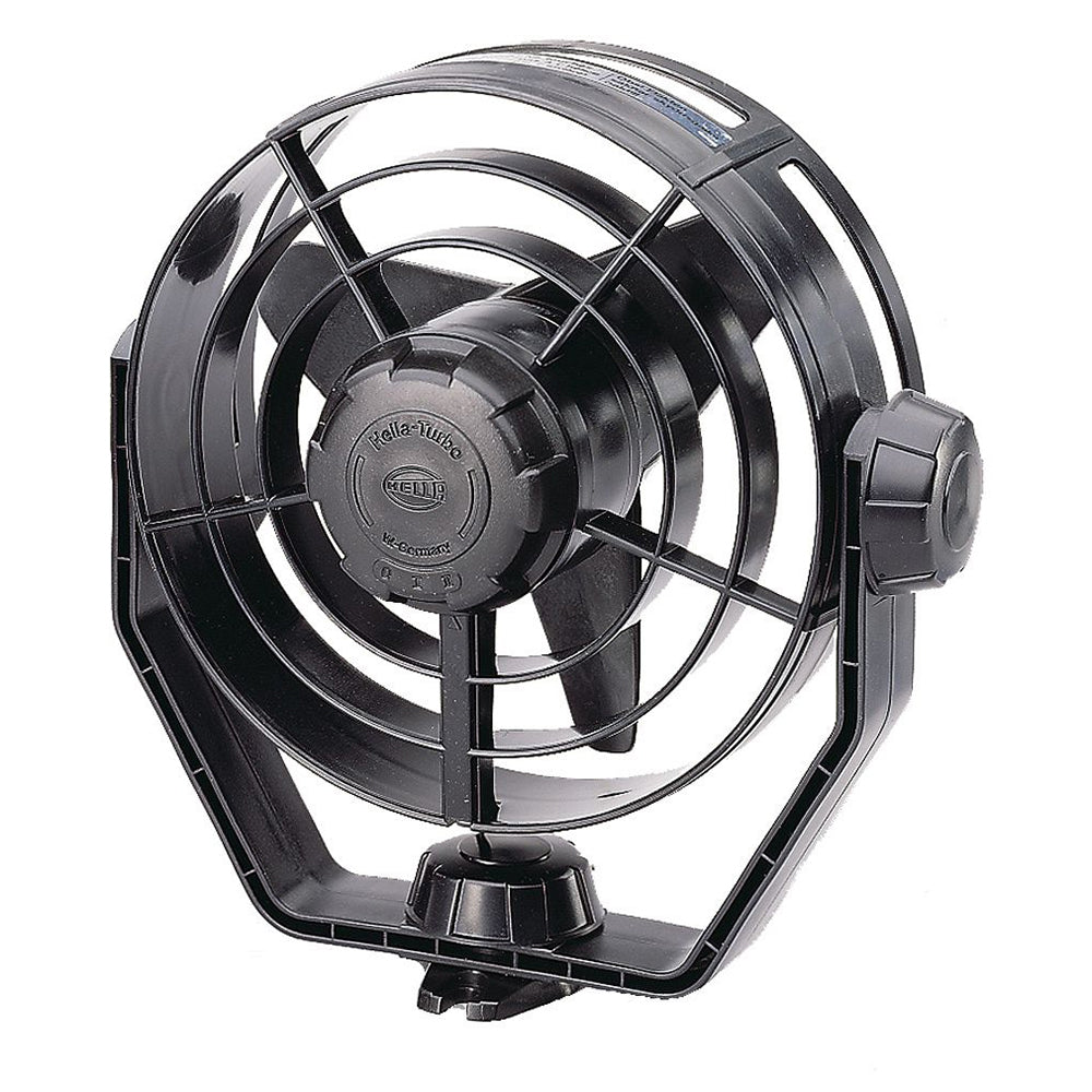 Hella Marine 2-Speed Turbo Fan - 12V - Black [003361002] - Brand_Hella Marine, Marine Plumbing & Ventilation, Marine Plumbing & Ventilation | Fans - Hella Marine - Fans