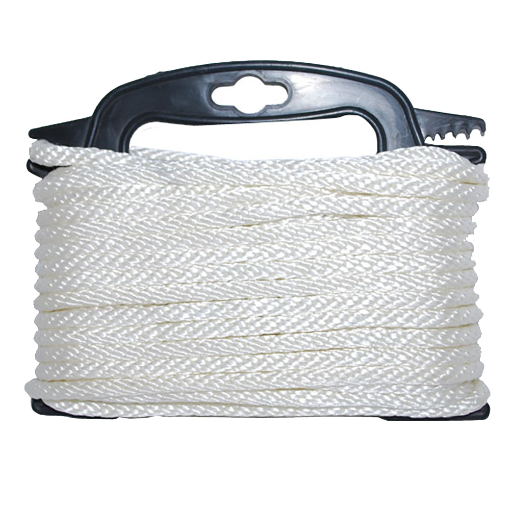 Attwood Braided Nylon Rope - 3/16" x 100' - White [117553-7] - Anchoring & Docking, Anchoring & Docking | Rope & Chain, Brand_Attwood Marine - Attwood Marine - Rope & Chain