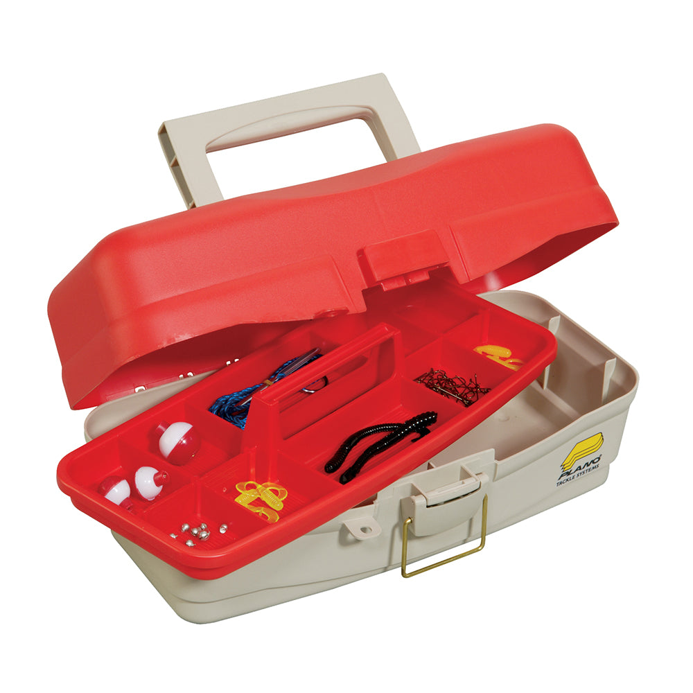 Plano Take Me Fishing Tackle Kit Box - Red/Beige [500000] - Premium Tackle Storage from Plano - Just $20.99! 