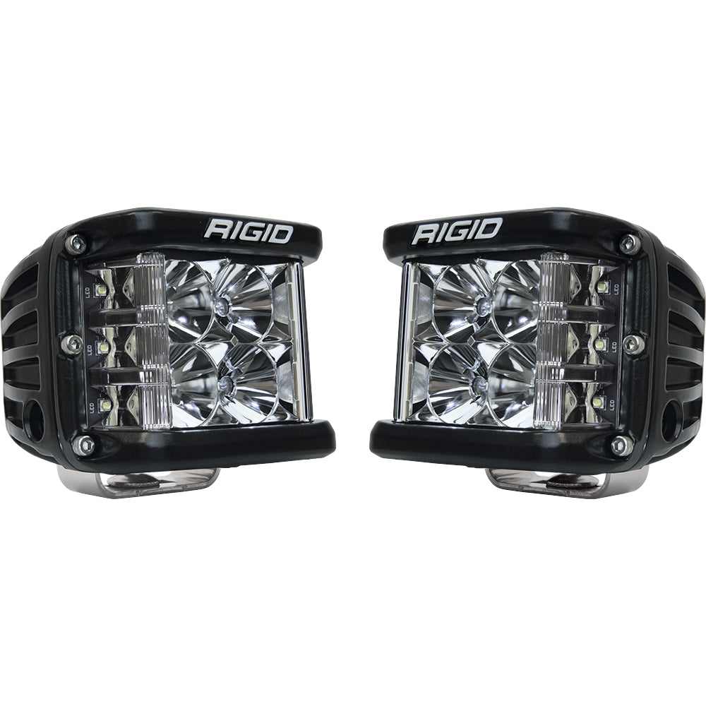 RIGID Industries D-SS Series PRO Flood LED Surface Mount - Pair - Black [262113] - Premium Flood/Spreader Lights from RIGID Industries - Just $389.99! 