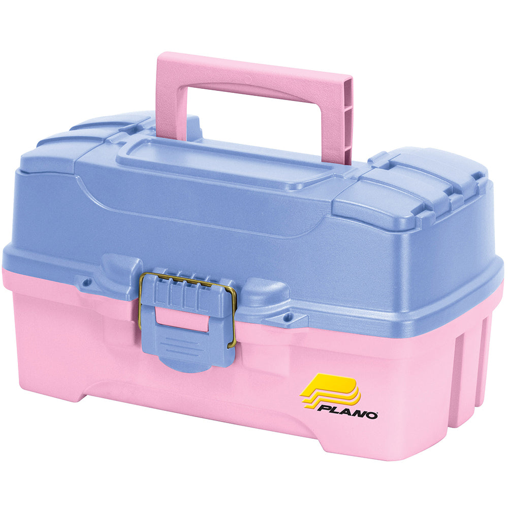 Plano Two-Tray Tackle Box w/Duel Top Access - Periwinkle/Pink [620292] - Premium Tackle Storage from Plano - Just $18.99! 