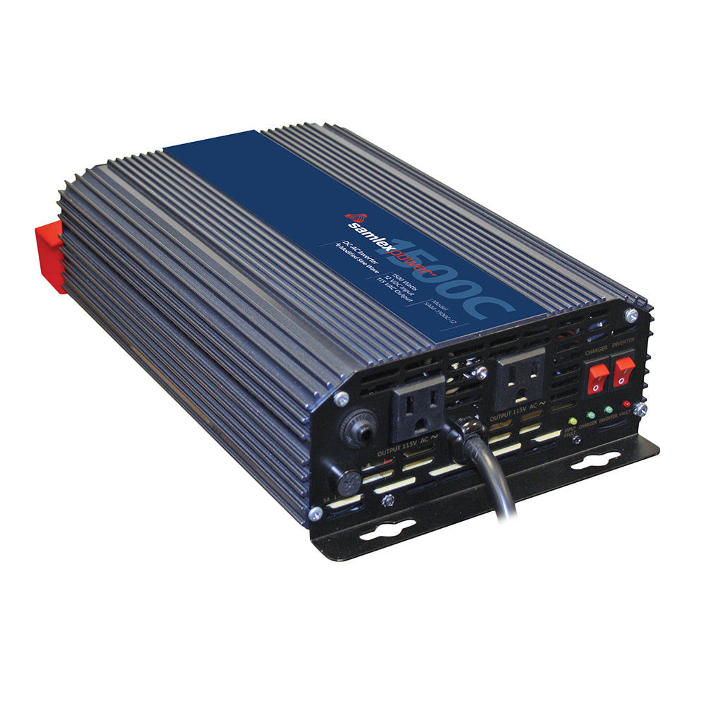 Samlex 1500W Modified Sine Wave Inverter/Charger - 12V [SAM-1500C-12] - Premium Charger/Inverter Combos from Samlex America - Just $399.50! 