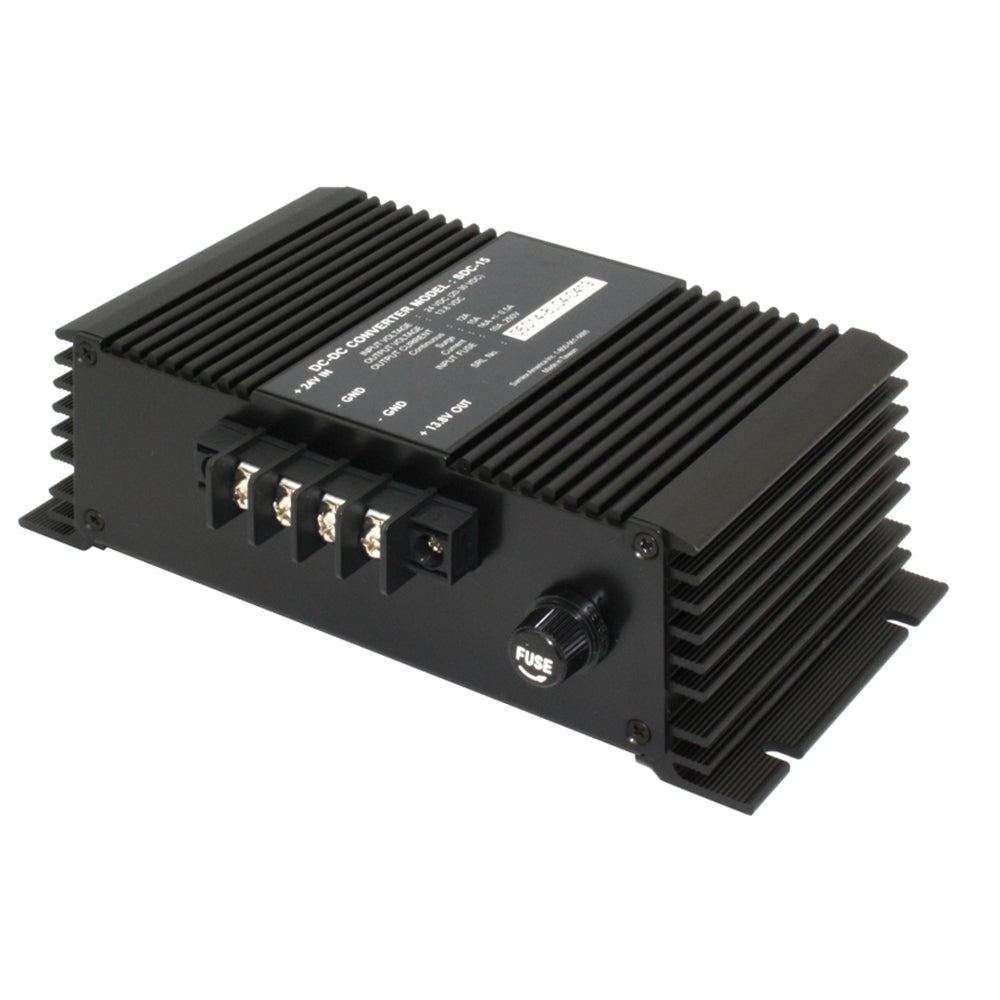 Samlex 12A Non-Isolated Step-Down 24VDC-12VDC Converter - Heavy Duty Applications [SDC-15] - Premium DC to DC Converters from Samlex America - Just $99.60! 