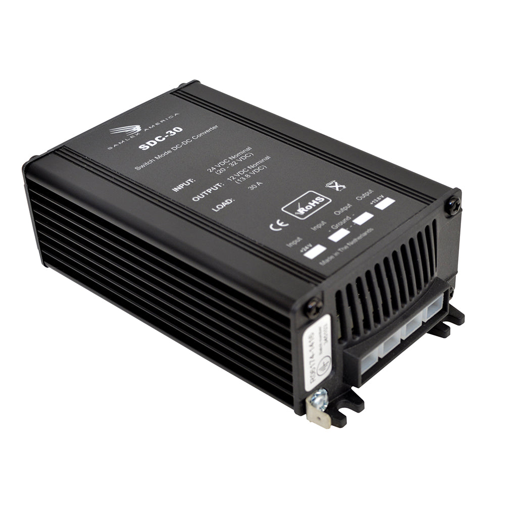 Samlex 30A Non-Isolated Step-Down 24VDC-12VDC Converter [SDC-30] - Premium DC to DC Converters from Samlex America - Just $159.10! 