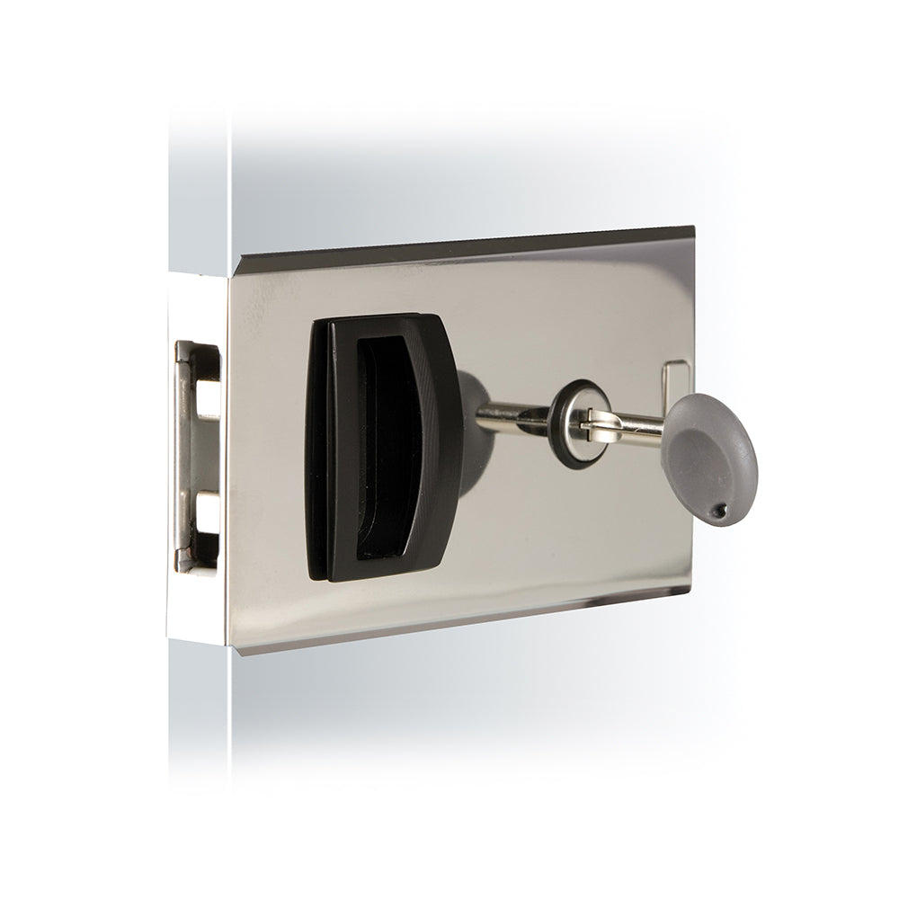 Southco Flush Sliding Door Latch - Square - Aluminum [MF-01-110-60] - Premium Latches from Southco - Just $126.99! 