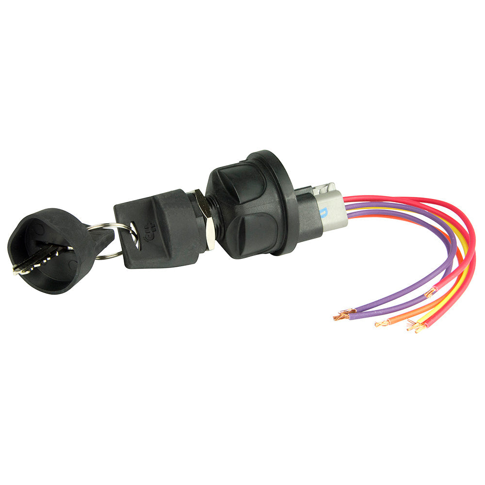 BEP 4-Position Sealed Nylon Ignition Switch - Accessory/OFF/Ignition  Accessory/Start [1001603] - Premium Switches & Accessories from BEP Marine - Just $44.99! 