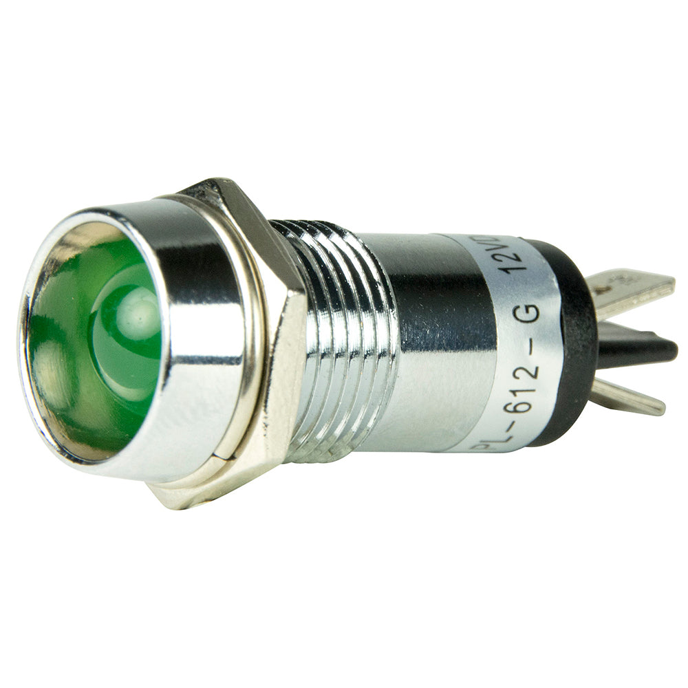 BEP LED Pilot Indicator Light - 12V - Green [1001103] - 1st Class Eligible, Brand_BEP Marine, Electrical, Electrical | Switches & Accessories - BEP Marine - Switches & Accessories