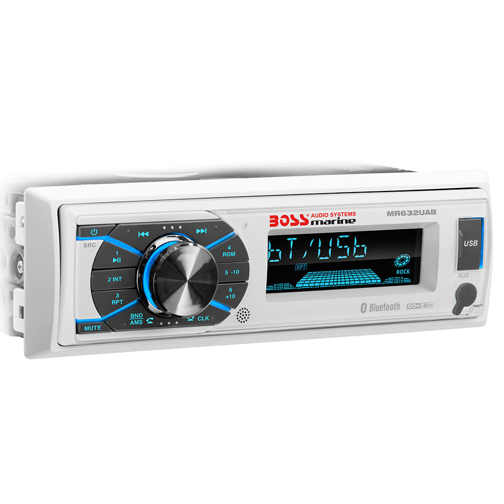 Boss Audio MR632UAB Marine Stereo w/AM/FM/BT/USB [MR632UAB] - Brand_Boss Audio, Entertainment, Entertainment | Stereos - Boss Audio - Stereos