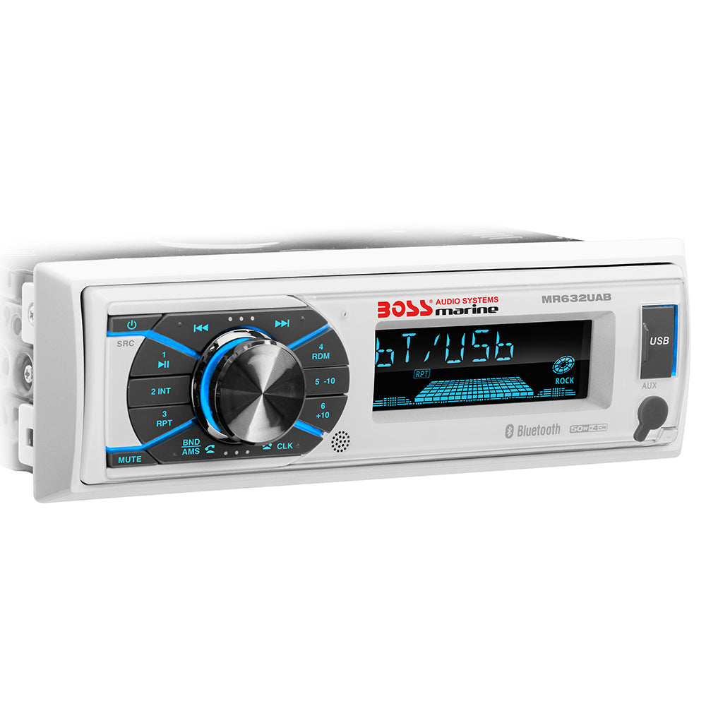 Boss Audio MR632UAB Marine Stereo w/AM/FM/BT/USB [MR632UAB] - Premium Stereos from Boss Audio - Just $48.99! 