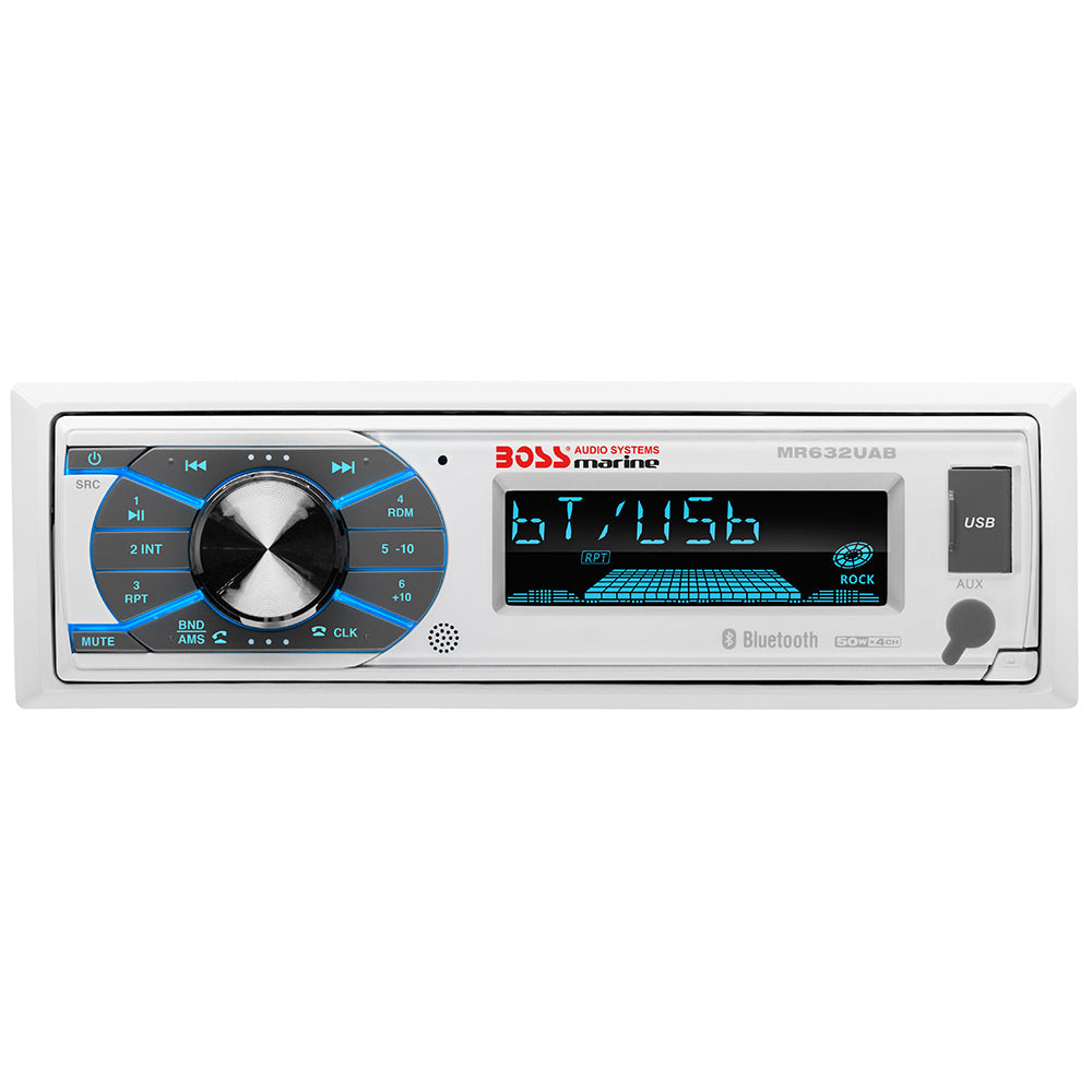 Boss Audio MR632UAB Marine Stereo w/AM/FM/BT/USB [MR632UAB] - Premium Stereos from Boss Audio - Just $48.99! 