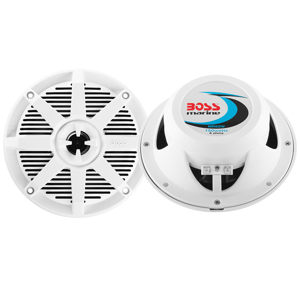 Boss Audio 5.25" MR52W Speaker - White - 150W [MR52W] - Premium Speakers from Boss Audio - Just $31.99! 