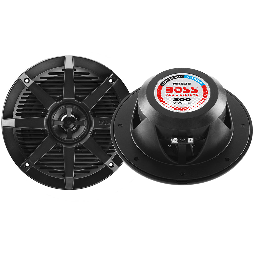 Boss Audio 6.5" MR62B Speaker - Black - 200W [MR62B] - Brand_Boss Audio, Entertainment, Entertainment | Speakers - Boss Audio - Speakers