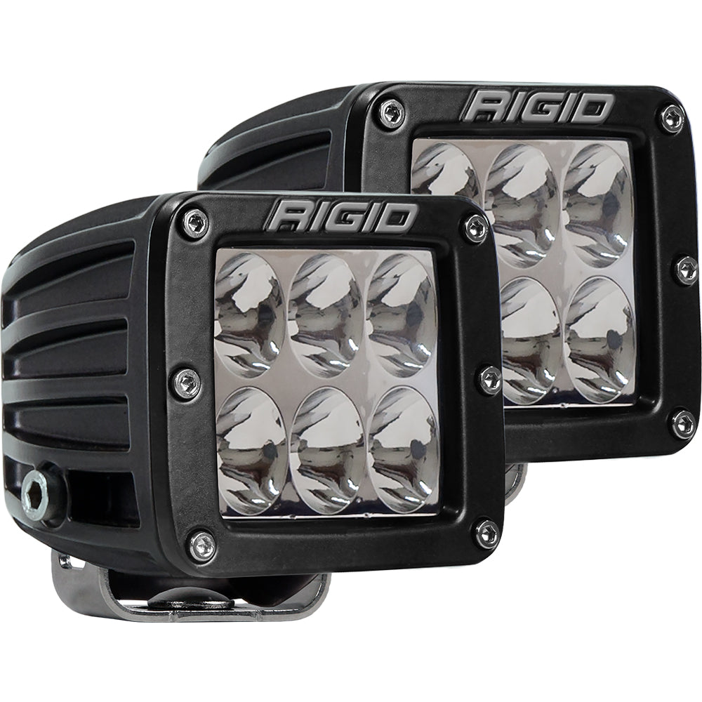 RIGID Industries D-Series PRO Specter-Driving LED - Pair - Black [502313] - Premium Flood/Spreader Lights from RIGID Industries - Just $422.29! 