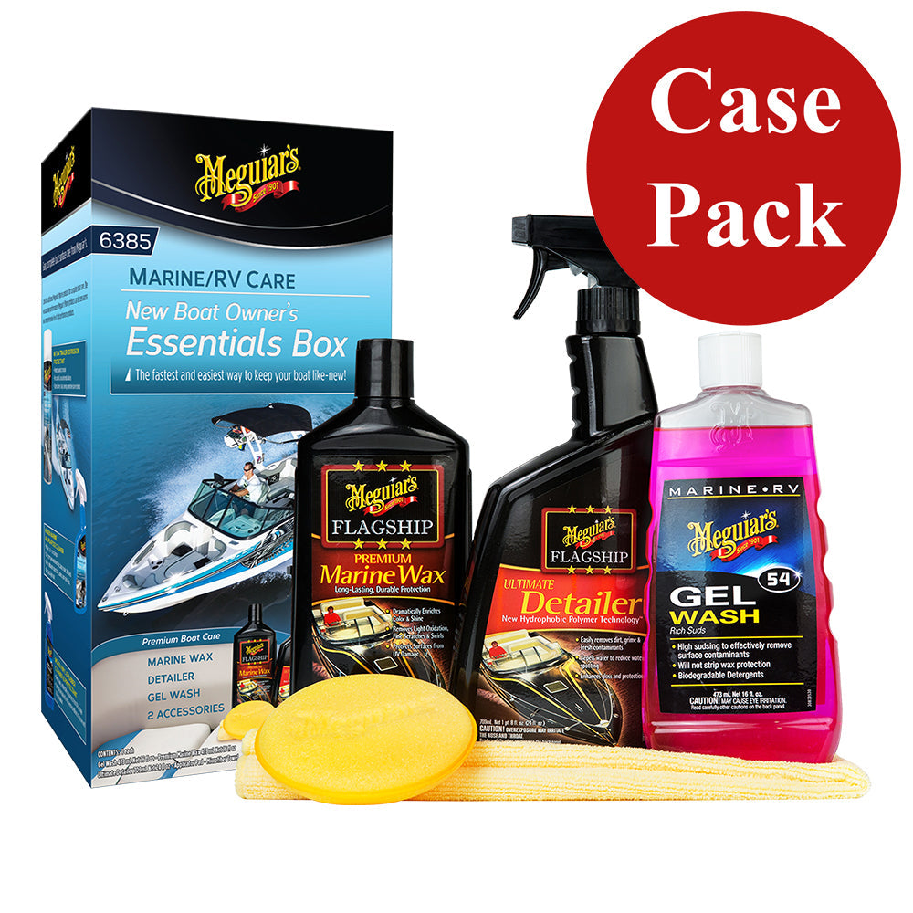 Meguiars New Boat Owners Essentials Kit - *Case of 6* [M6385CASE] - Boat Outfitting, Boat Outfitting | Cleaning, Brand_Meguiar's - Meguiar's - Cleaning