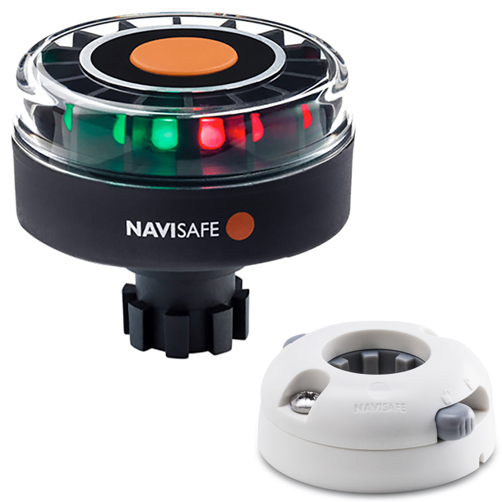 Navisafe Navilight Tricolor 2NM w/Navibolt Base  Horizontal Mount - White [342KIIT5] - Premium Navigation Lights from Navisafe - Just $93.99! 