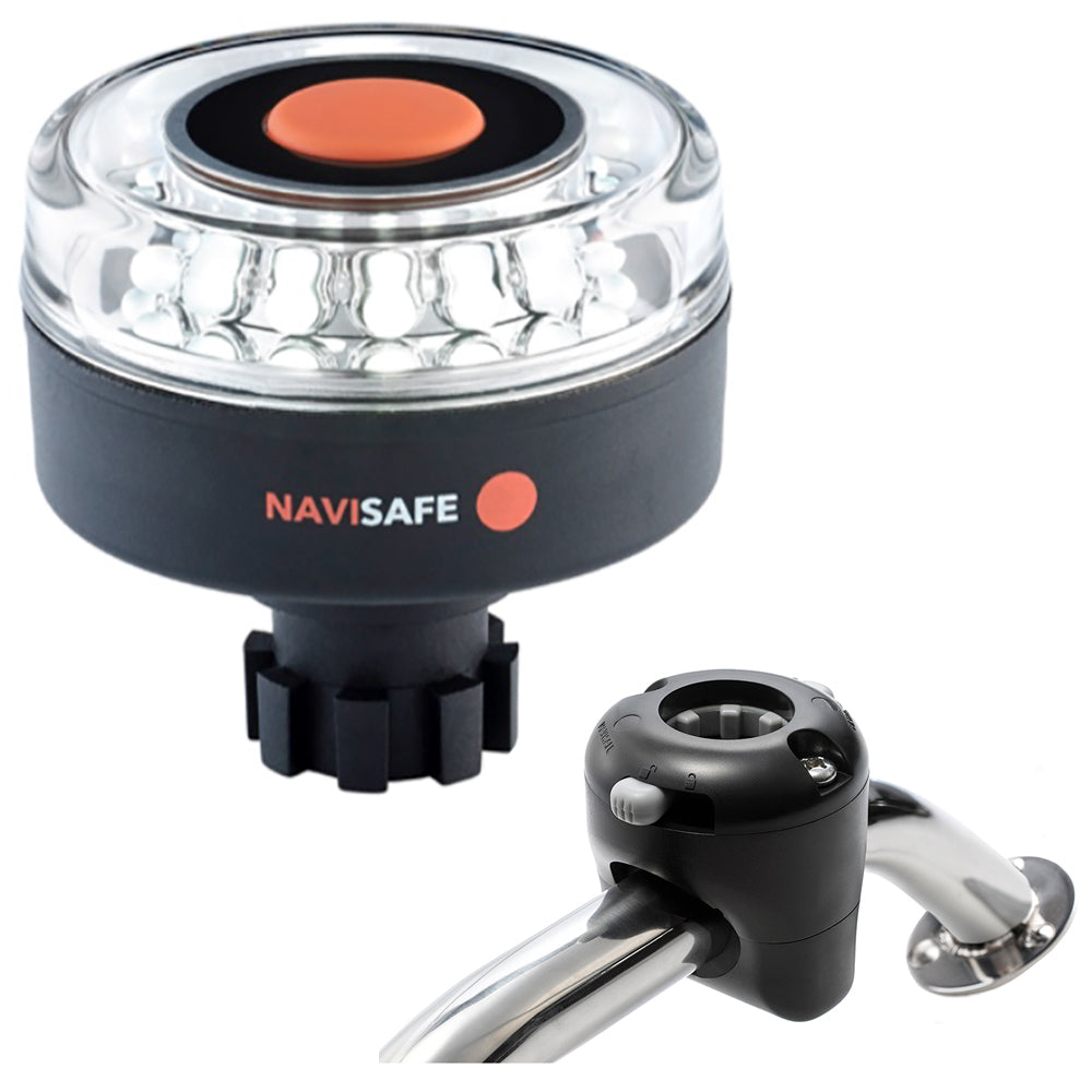 Navisafe Navilight 360 2NM w/Navibolt Base  Rail Mount - Black [042KIT] - Premium Navigation Lights from Navisafe - Just $91.99! 