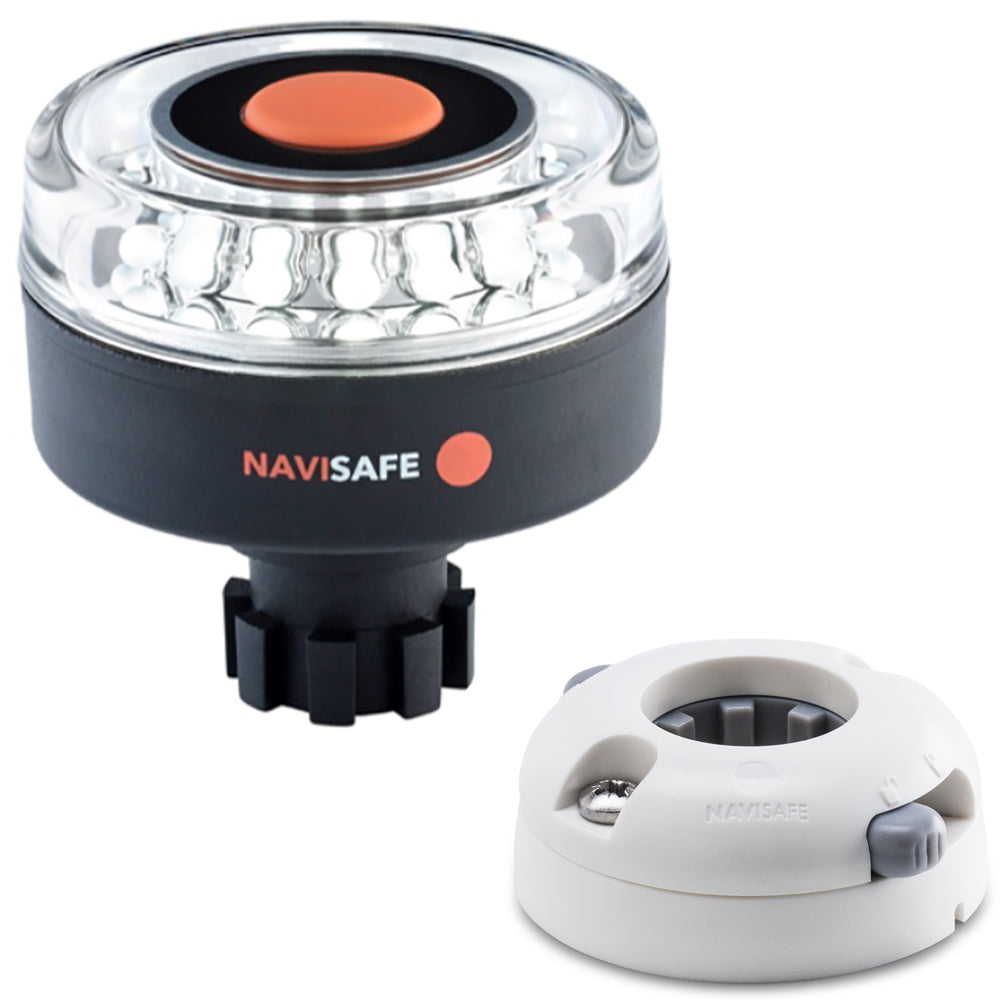 Navisafe Navilight 360 2NM w/Navibolt Base  Horizontal Mount - White [042KIT5] - Premium Navigation Lights from Navisafe - Just $84.99! 