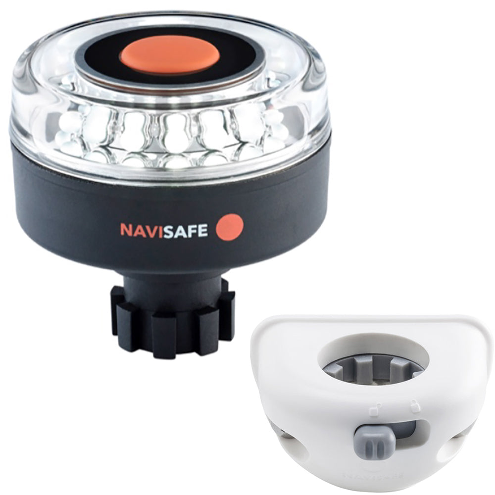 Navisafe Navilight 360 2NM w/Navibolt Base  Vertical Mount - White [042KIT6] - 1st Class Eligible, Brand_Navisafe, Lighting, Lighting | Navigation Lights, Paddlesports, Paddlesports | Navigation Lights - Navisafe - Navigation Lights