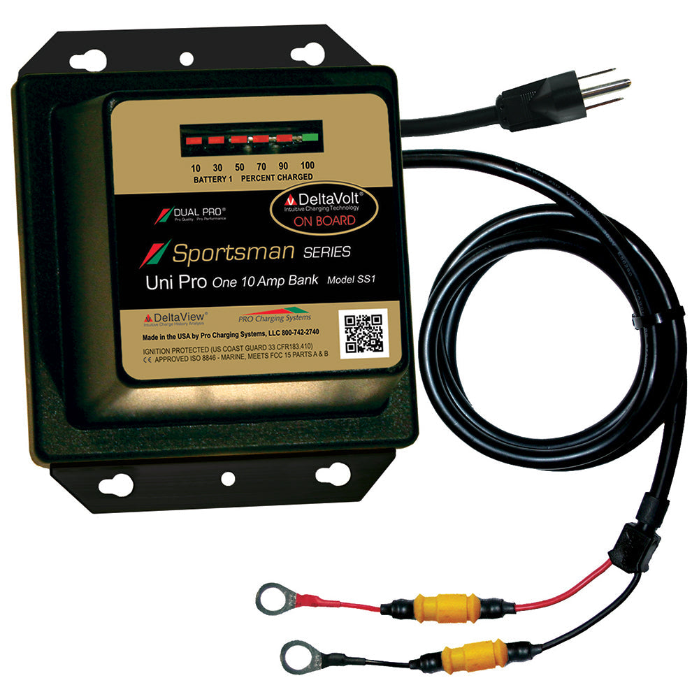 Dual Pro Sportsman Series Battery Charger - 10A - 1-Bank - 12V [SS1] - Premium Battery Chargers from Dual Pro - Just $216.99! 