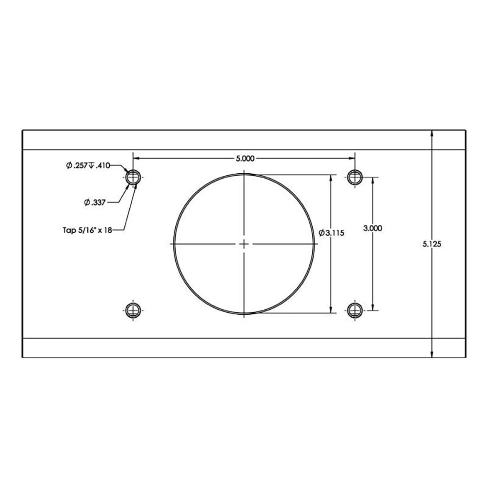 TACO T-Top Extrusion Plate Pre-Drilled for Grand Slams - 20" - Pair [GSE-1939BSA20] - Premium Outrigger Accessories from TACO Marine - Just $264.99! 