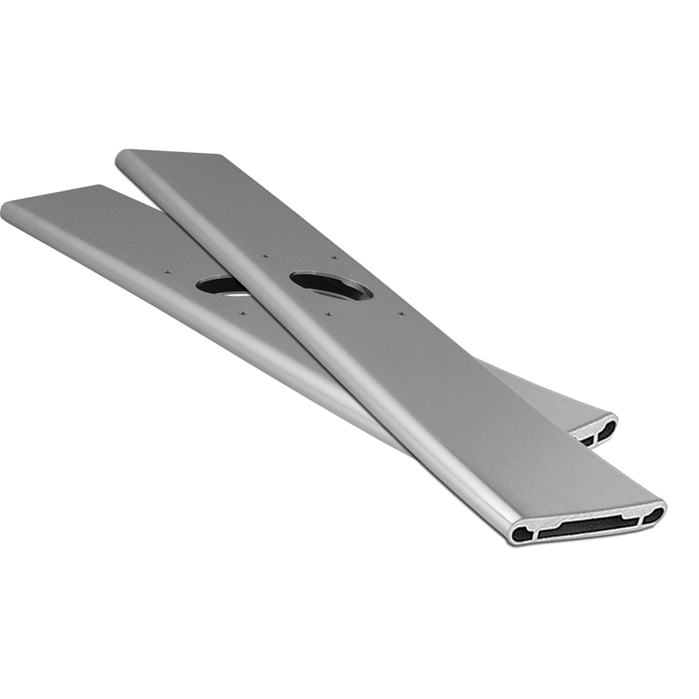 TACO T-Top Extrusion Plate Pre-Drilled for Grand Slams - 20" - Pair [GSE-1939BSA20] - Premium Outrigger Accessories from TACO Marine - Just $264.99! 