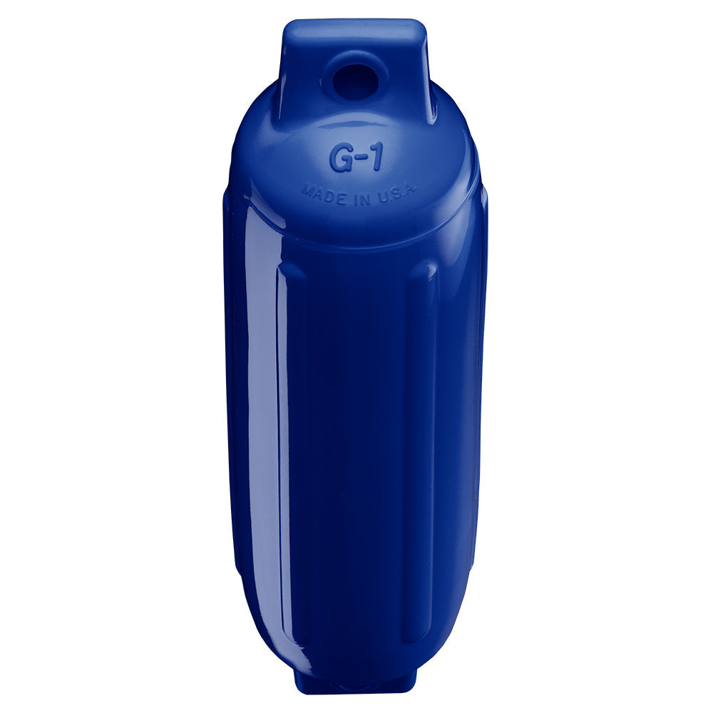 Polyform G-1 Twin Eye Fender 3.5" x 12.8" - Cobalt Blue [G-1-COBALT BLUE] - Premium Fenders from Polyform U.S. - Just $16.99! Shop now at Boat Gear Depot