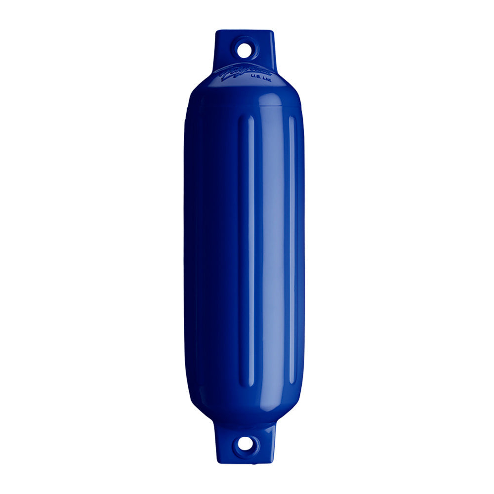 Polyform G-1 Twin Eye Fender 3.5" x 12.8" - Cobalt Blue [G-1-COBALT BLUE] - Premium Fenders from Polyform U.S. - Just $16.99! Shop now at Boat Gear Depot