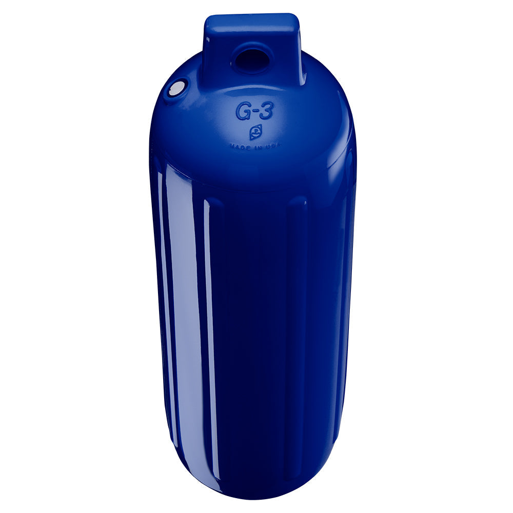 Polyform G-3 Twin Eye Fender 5.5" x 19" - Cobalt Blue w/Adapter [G-3-COBALT BLUE] - Premium Fenders from Polyform U.S. - Just $23.99! 