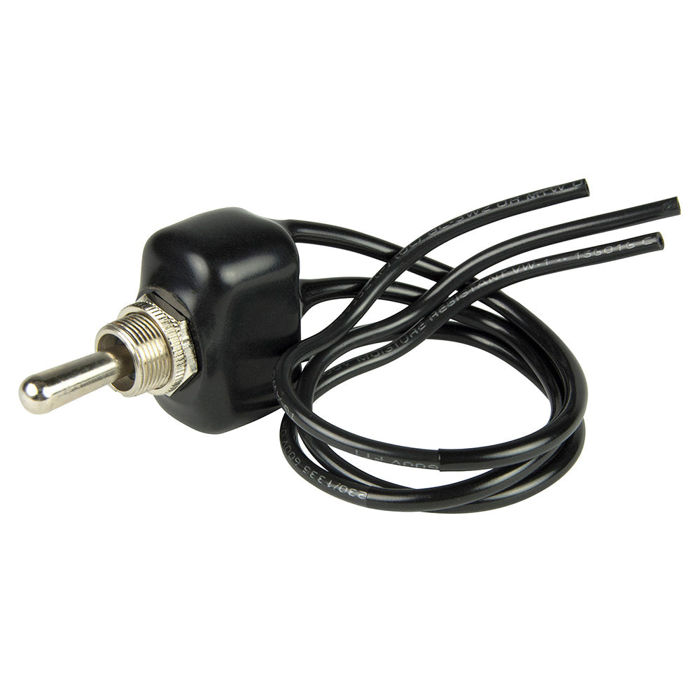 BEP SPST PVC Coated Toggle Switch - OFF/(ON) [1002003] - Premium Switches & Accessories from BEP Marine - Just $14.99! 