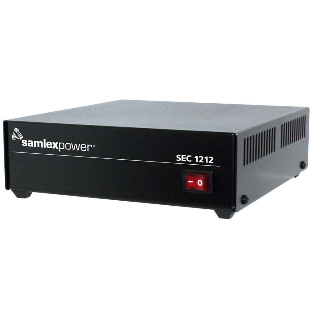 Samlex Desktop Switching Power Supply - 120VAC Input, 12V Output, 10 Amp [SEC-1212] - Brand_Samlex America, Electrical, Electrical | Inverters, MAP - Samlex America - Inverters