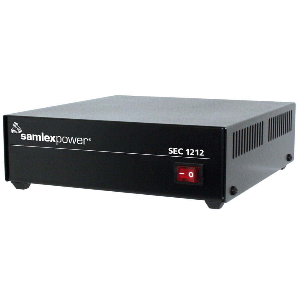 Samlex Desktop Switching Power Supply - 120VAC Input, 12V Output, 10 Amp [SEC-1212] - Premium Inverters from Samlex America - Just $140.10! 