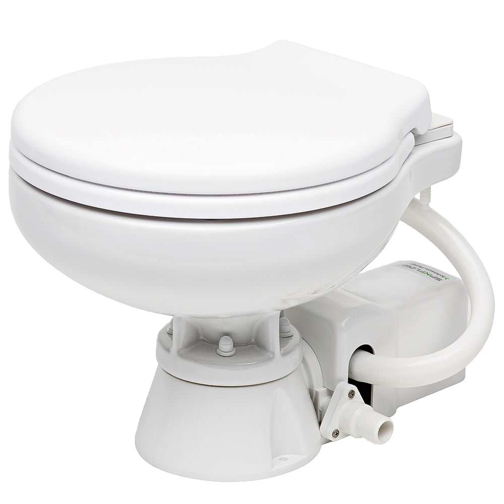 Johnson Pump AquaT Electric Marine Toilet - Super Compact - 12V [80-47626-01] - Premium Marine Sanitation from Johnson Pump - Just $307.99! 