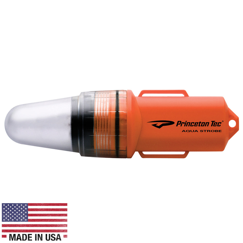 Princeton Tec Aqua Strobe LED - Rocket Red [AS-LED-RR] - 1st Class Eligible, Brand_Princeton Tec, Marine Safety, Marine Safety | Safety Lights - Princeton Tec - Safety Lights