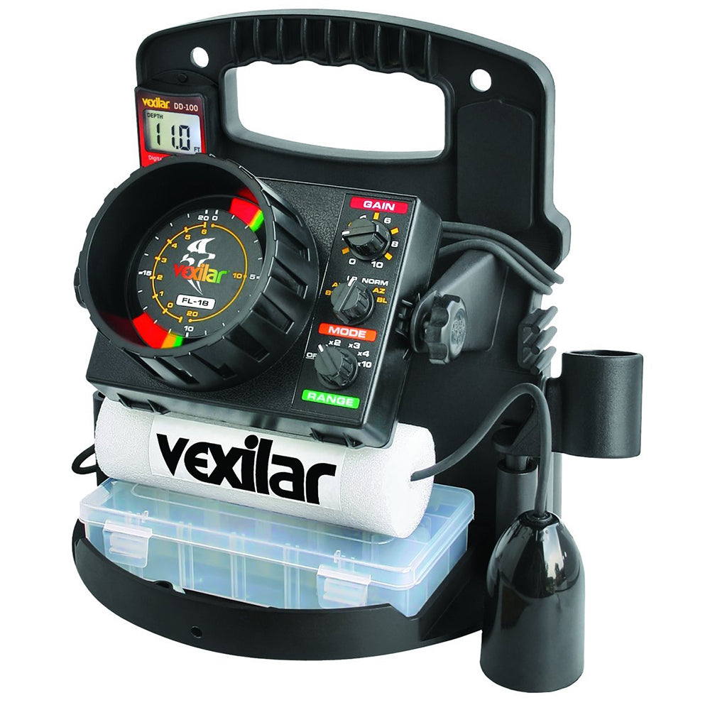 Vexilar FL-18 ProPack II w/12 Ice Ducer [PP1812D] - Brand_Vexilar, Marine Navigation & Instruments, Marine Navigation & Instruments | Ice Flashers, MRP - Vexilar - Ice Flashers