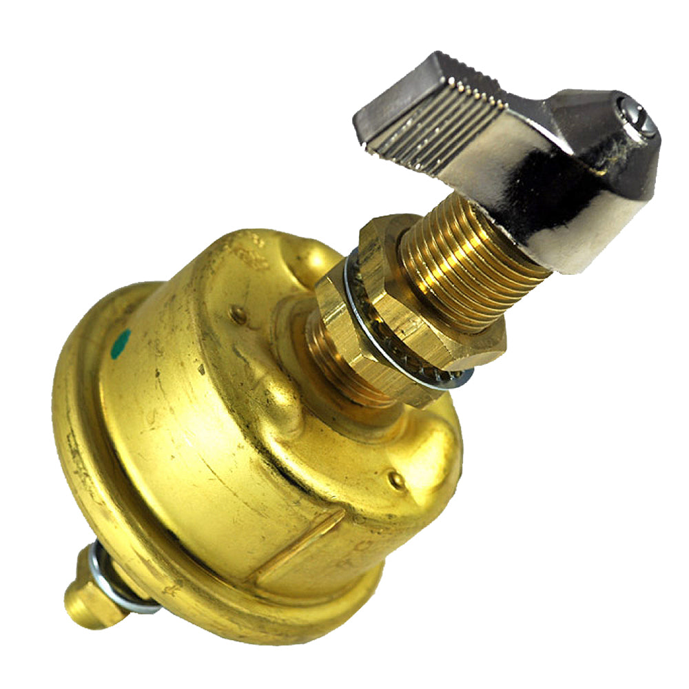 Cole Hersee Single Pole Brass Marine Battery Switch - 175 Amp - Continuous 1000 Amp Intermittent [M-284-BP] - Premium Battery Management from Cole Hersee - Just $55.99! 