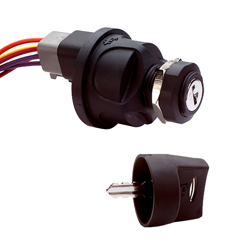 Cole Hersee 4 Position Sealed Ignition Switch [95060-50-BP] - Premium Switches & Accessories from Cole Hersee - Just $38.99! 