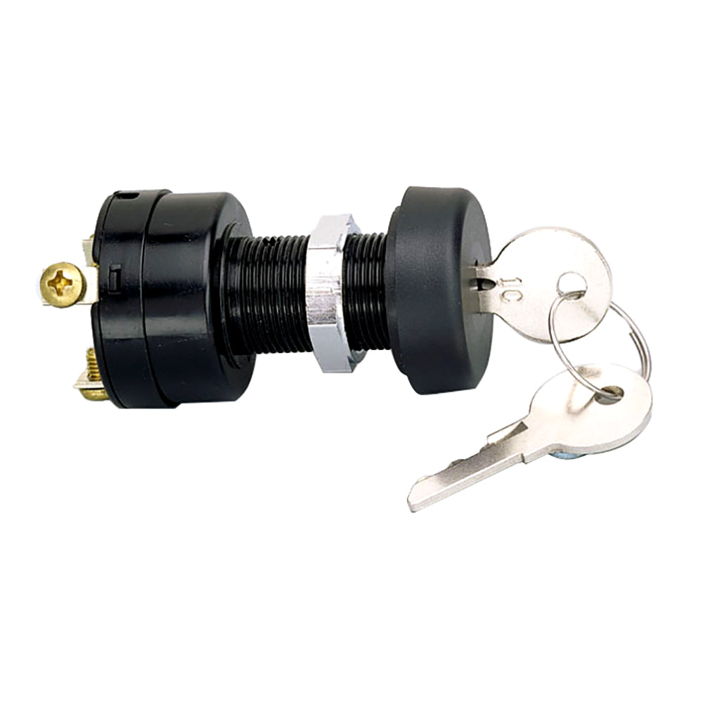 Cole Hersee 3 Position Plastic Body Ignition Switch [M-850-BP] - Premium Switches & Accessories from Cole Hersee - Just $26.99! 