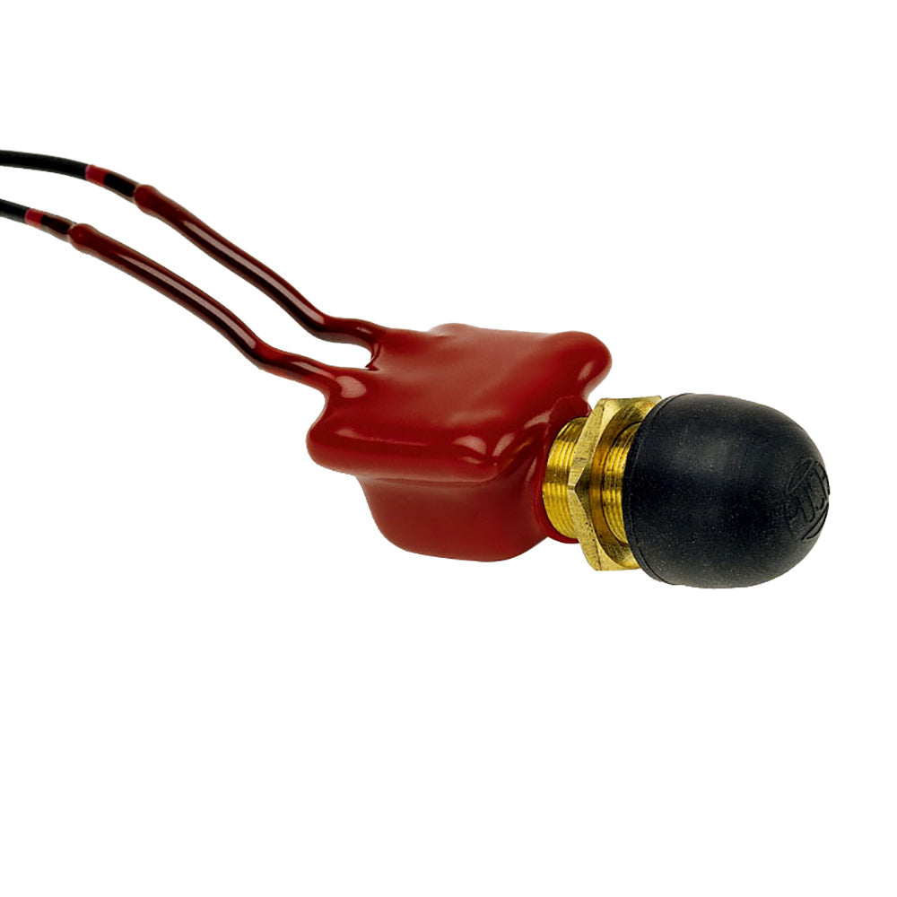 Cole Hersee Vinyl Coated Push Button Switch SPST Off-On 2 Wire [M-608-BP] - Premium Switches & Accessories from Cole Hersee - Just $23.99! 