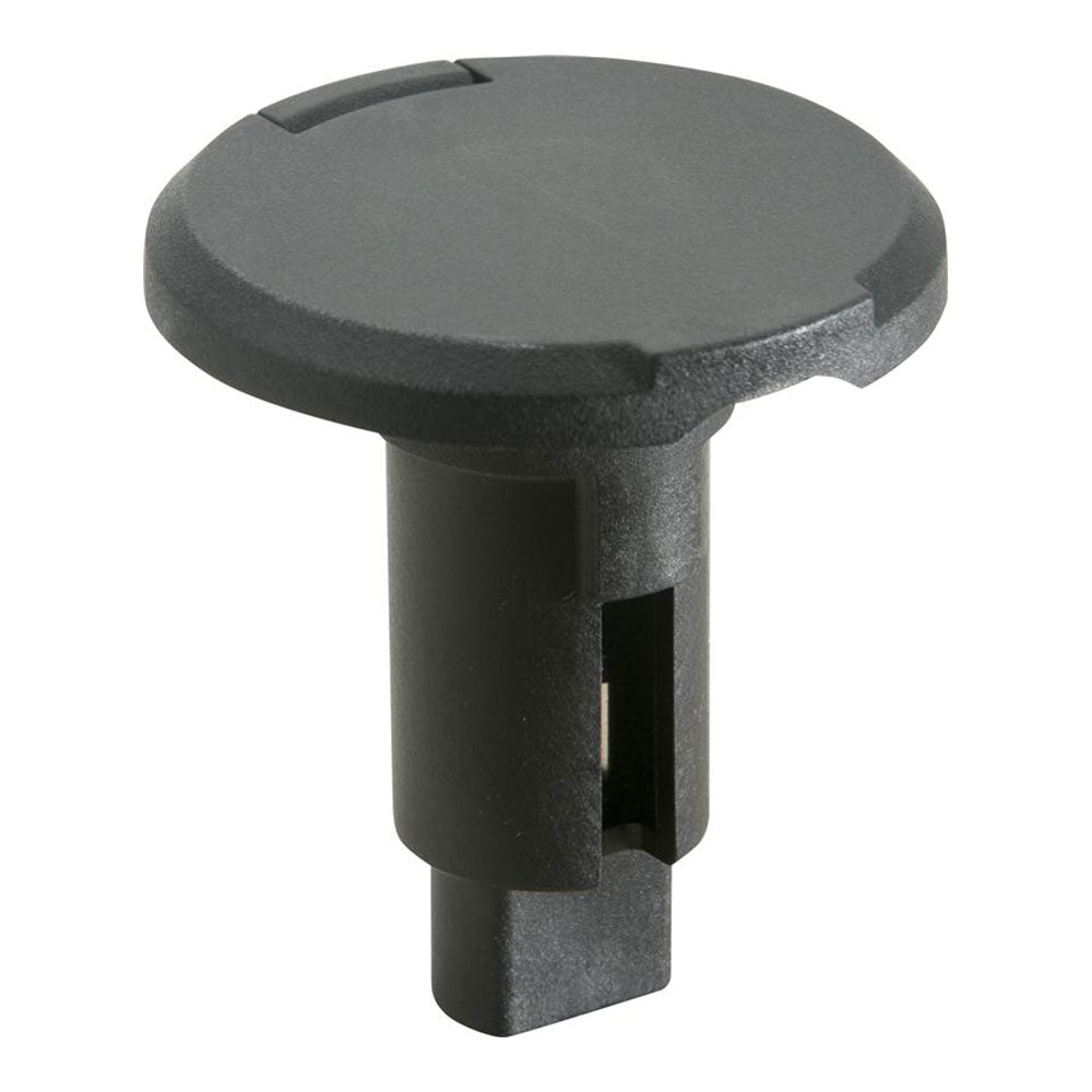 Attwood LightArmor Plug-In Base - 2 Pin - Black - Round [910R2PB-7] - Premium Accessories from Attwood Marine - Just $14.99! 