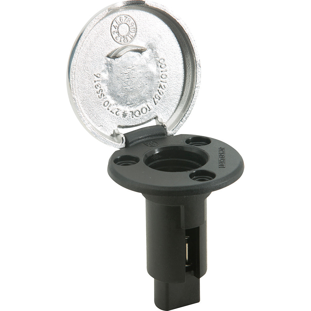 Attwood LightArmor Plug-In Base - 2 Pin - Stainless Steel - Round [910R2PSB-7] - Premium Accessories from Attwood Marine - Just $20.99! 