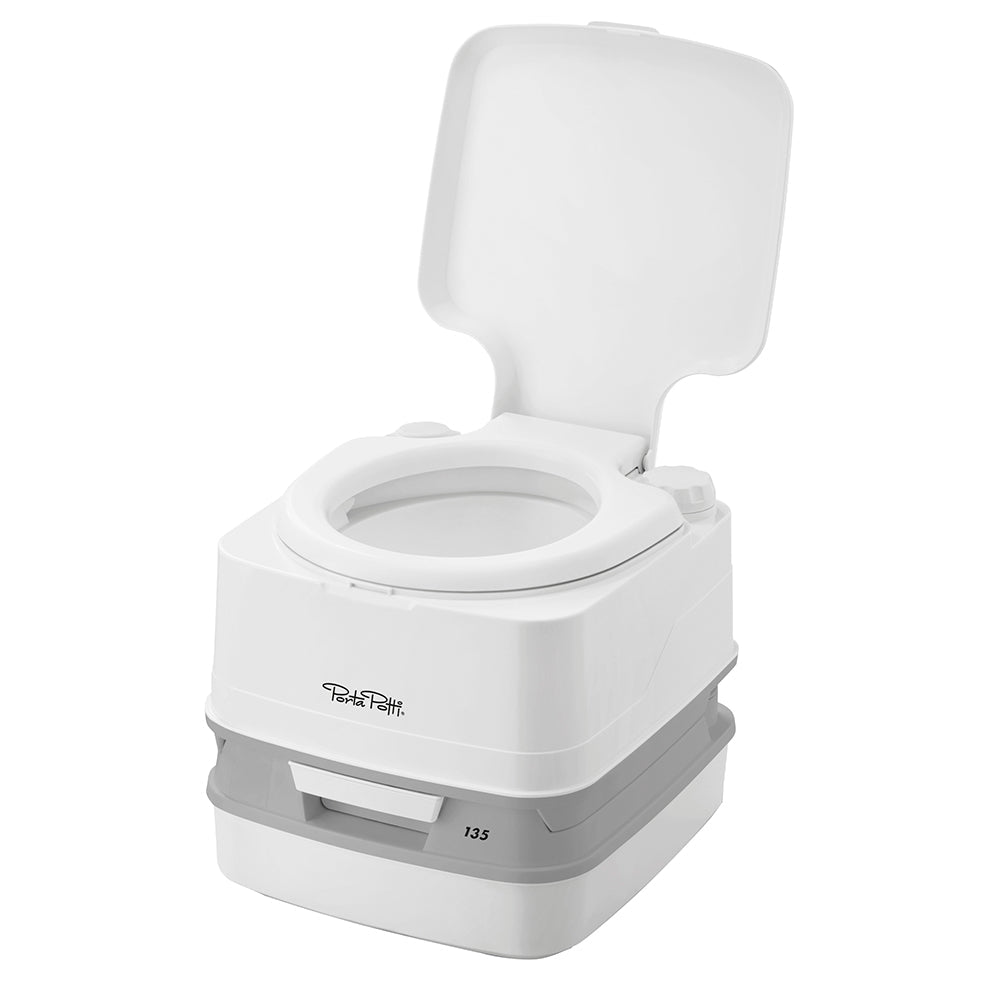 Thetford Porta Potti 135 Marine Toilet w/Hold Down Kit [92861] - Premium Portable Toilets from Thetford Marine - Just $98.99! 