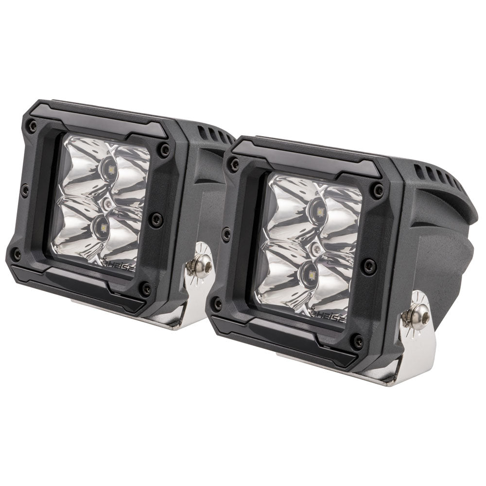 HEISE 4 LED Cube Light w/Harness - Spot Beam- 3" - 2 Pack [HE-HCL2S2PK] - Automotive/RV, Automotive/RV | Lighting, Brand_HEISE LED Lighting Systems, Lighting, Lighting | Pods & Cubes - HEISE LED Lighting Systems - Lighting