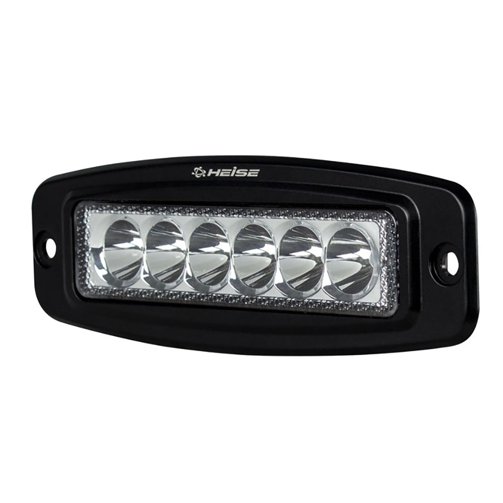 HEISE 6 LED Single Row Driving Light - Flush Mount [HE-FMDL1] - Premium Lighting from HEISE LED Lighting Systems - Just $90.99! 