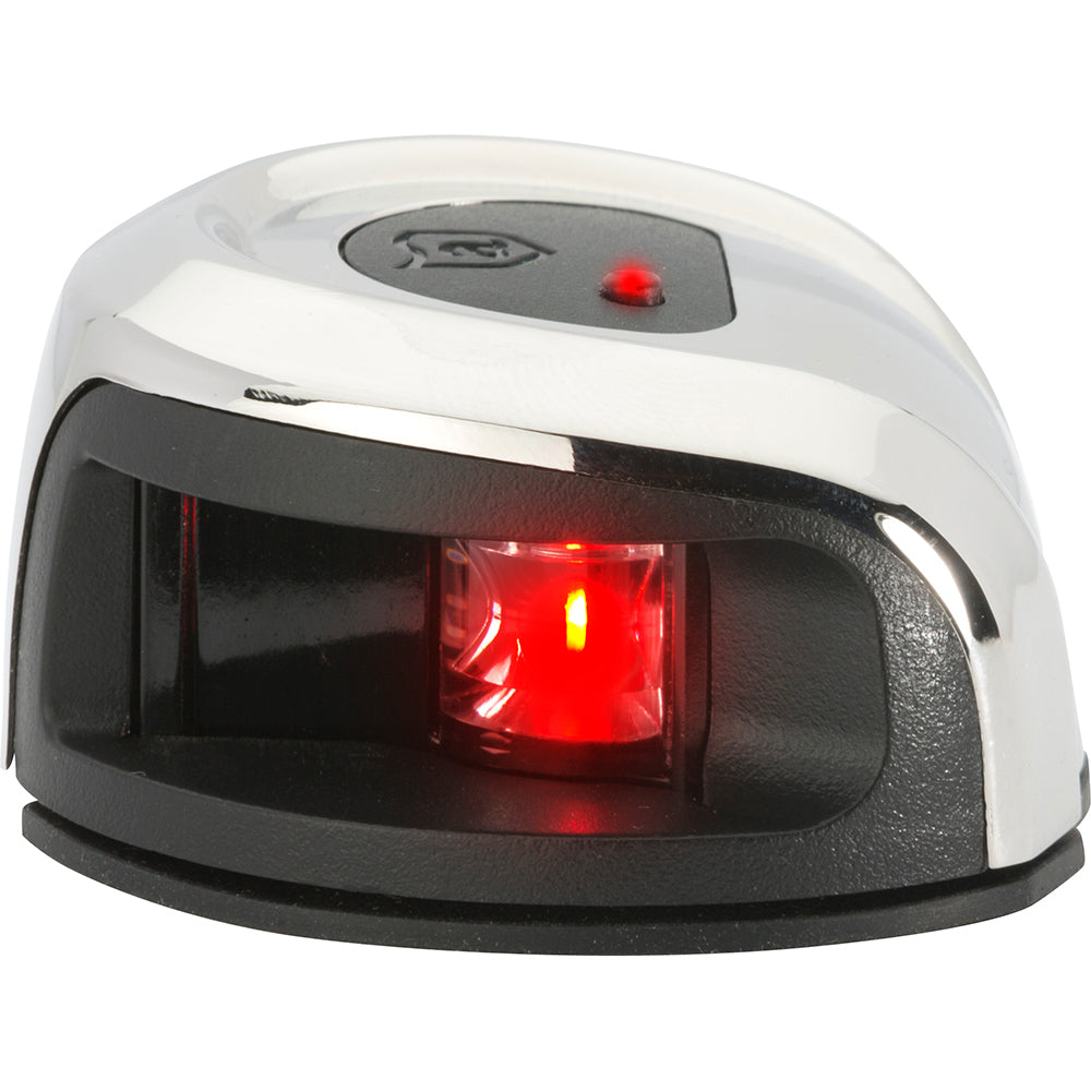 Attwood LightArmor Deck Mount Navigation Light - Stainless Steel - Port (red) - 2NM [NV2012SSR-7] - Premium Navigation Lights from Attwood Marine - Just $41.99! 