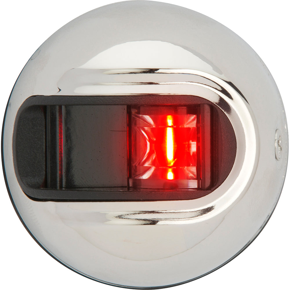 Attwood LightArmor Vertical Surface Mount Navigation Light - Port (red) - Stainless Steel - 2NM [NV3012SSR-7] - Premium Navigation Lights from Attwood Marine - Just $40.99! 